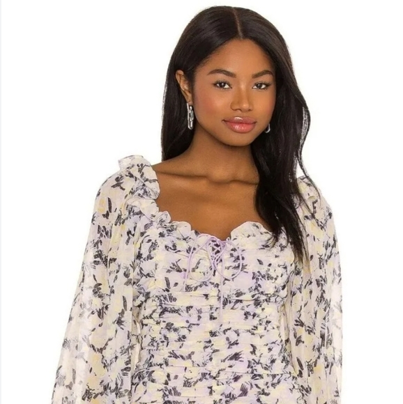 NWT Free People Mabel blouse size Large - Picture 1 of 4